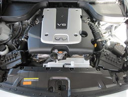 Replacement Air Filter for Nissan 370Z & INFINITI G37 shown installed, K&N 33-2399