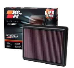 Replacement Air Filter for Honda Accord & Acura TL (2008-2015), view 3, K&N 33-2403
