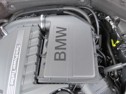 Replacement Air Filter for BMW X5, X3 & 535i (2008-2019) shown installed, K&N 33-2428