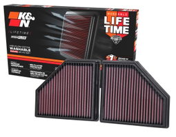Replacement Air Filter for Ford Mustang (2010-2014), view 5, K&N 33-2431