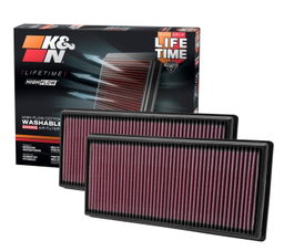 Replacement Air Filter for Land Rover Defender & Range Rover, view 2, K&N 33-2446