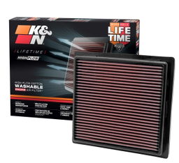 Replacement Air Filter for Jeep Grand Cherokee & Durango, view 2, K&N 33-2457