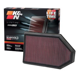 Replacement Air Filter for Dodge Charger, Challenger & 300, view 2, K&N 33-2460