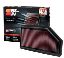 Replacement Air Filter for Honda Odyssey (2011-2017), view 2, K&N 33-2461