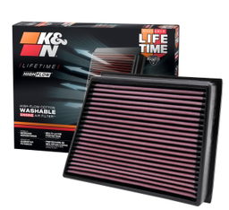 Replacement Air Filter for Silverado & Sierra HD (2011-2016), view 2, K&N 33-2466