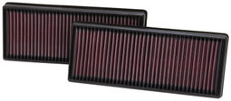 Replacement Air Filter for Mercedes-Benz E-Class, S-Class & AMG, K&N 33-2474