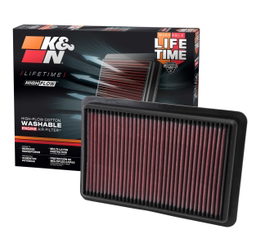 Replacement Air Filter for Mazda 3, Mazda 6 & CX-5 Skyactiv, view 4, K&N 33-2480