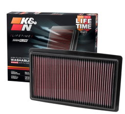 Replacement Air Filter for Honda Accord & Acura TLX, view 4, K&N 33-2499