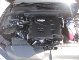 Replacement Air Filter for Audi A4, A5 & Q5 (2007-2017) shown installed, K&N 33-2945