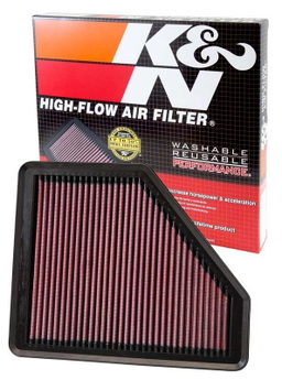 Replacement Air Filter for Hyundai Genesis Coupe (2010-2012), view 3, K&N 33-2958