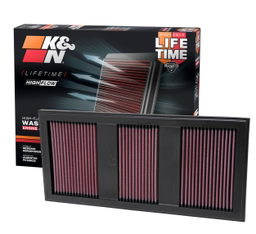 Replacement Air Filter for Mercedes-Benz E350, C350 & ML350, view 2, K&N 33-2985