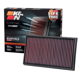 Replacement Air Filter for VW Golf GTI, Golf R & Audi S3, view 5, K&N 33-3005