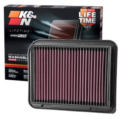 Replacement Air Filter for Mitsubishi Outlander & Lancer, view 4, K&N 33-3015