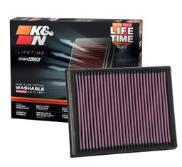 Replacement Air Filter for Ford Ranger (2019-2023), view 4, K&N 33-3086