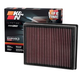 Replacement Air Filter for Ford Edge, Fusion & Lincoln MKZ, view 4, K&N 33-5000