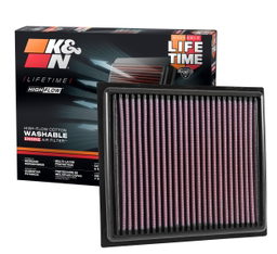 Replacement Air Filter for Jeep Renegade, Compass & Fiat 500X, view 4, K&N 33-5034