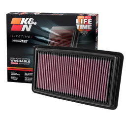 Replacement Air Filter for Honda Pilot, Odyssey & Ridgeline, view 4, K&N 33-5041