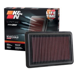 Replacement Air Filter for Hyundai Elantra, Kona & Kia Soul, view 4, K&N 33-5050