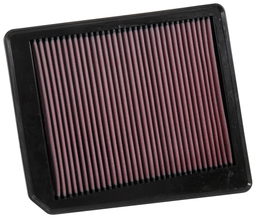Replacement Air Filter for Nissan TITAN (2017-2024), view 2, K&N 33-5062