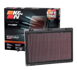 Replacement Air Filter for Hyundai & Kia SUVs, view 4, K&N 33-5075