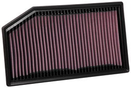 Replacement Air Filter for Jeep Wrangler & Gladiator (2018-2026), view 2, K&N 33-5076