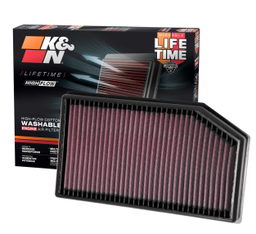 Replacement Air Filter for Jeep Wrangler & Gladiator (2018-2026), view 4, K&N 33-5076