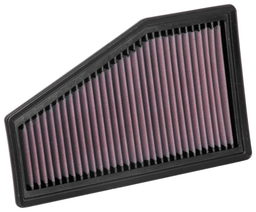 Replacement Air Filter for Jeep Cherokee (2019-2023), view 2, K&N 33-5089