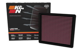 High-Flow Air Filter for Jeep Wrangler (2021-2026), view 4, K&N 33-5127