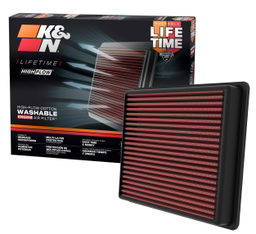 High-Flow Air Filter for Toyota Tundra & Sequoia, view 4, K&N 33-5129