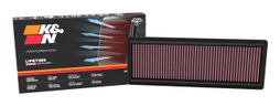 High-Flow Air Filter for Ford Escape & Bronco Sport, view 4, K&N 33-5148
