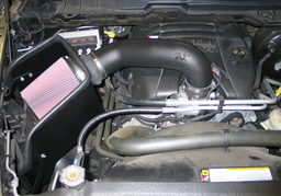 Cold Air Intake for Dodge Ram & Ram 1500 (2009-2018) shown installed, K&N 57-1561