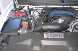 Cold Air Intake for GM Full-Size Trucks (2009-2014) shown installed, K&N 57-3070