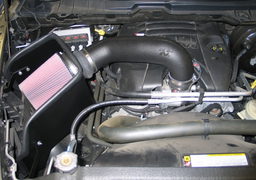 63 Series Intake for Ram 1500, 2500 & 3500 shown installed, K&N 63-1561