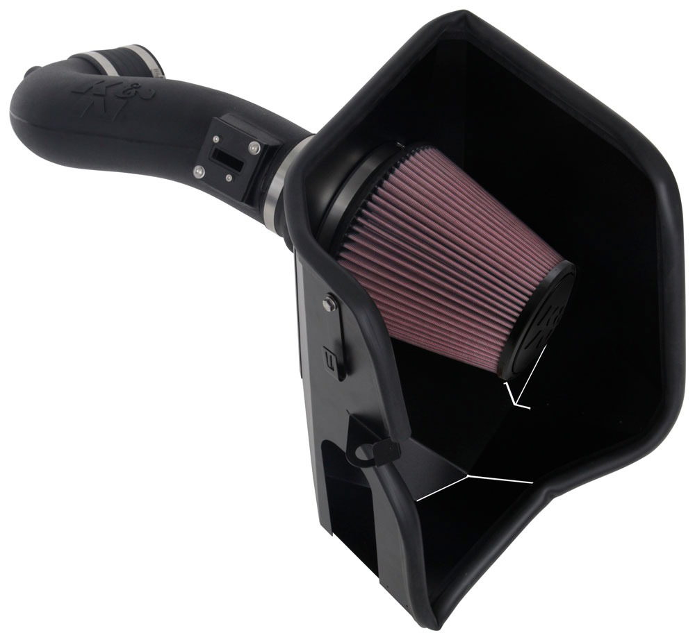 K&N 63 Series Intake Kit for Silverado 1500 & Escalade