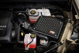 63 Series Intake for Silverado & Sierra 1500 (2020-2026) shown installed, K&N 63-3118