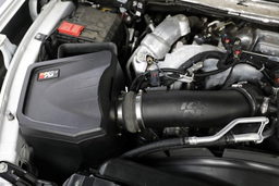 63 Series Intake for Silverado & Sierra HD (2020-2026) shown installed, K&N 63-3119