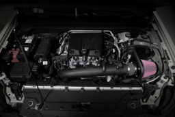 Cold Air Intake for Colorado & Canyon (2023-2026) shown installed, K&N 63-3122