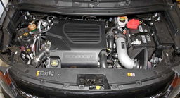 Metal Intake for Ford Taurus SHO, Explorer Sport & Flex shown installed — K&N 69-3531TS