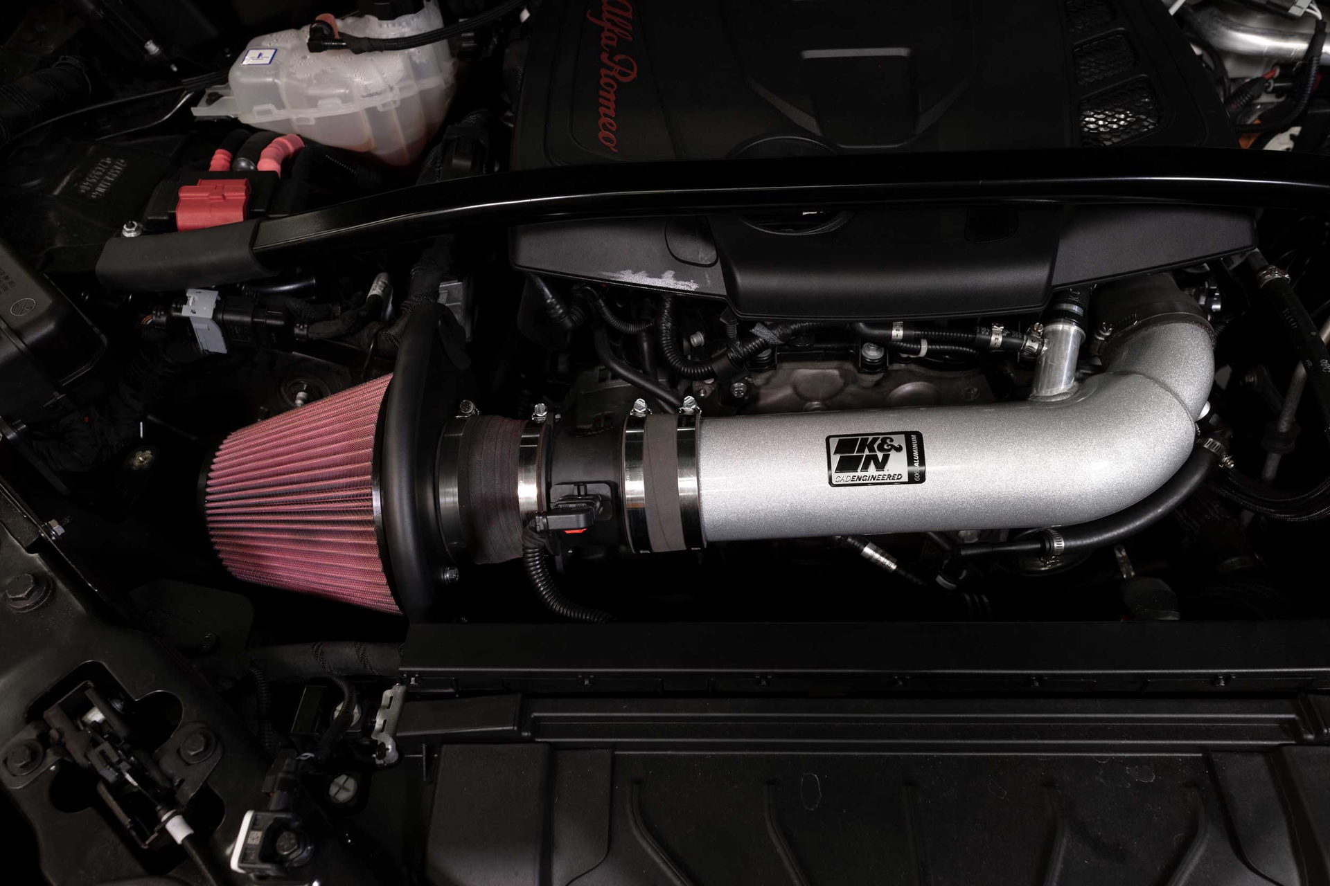 K&N Metal Intake for Alfa Romeo Giulia & Stelvio