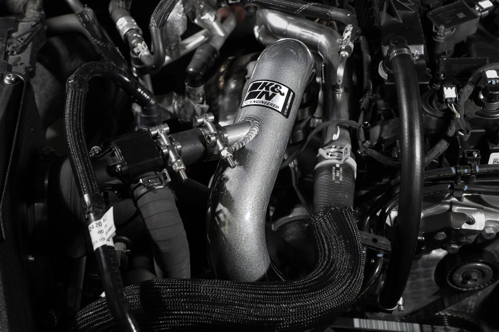 K&N Aluminum Charge Pipe Kit for Ford Bronco & Ranger