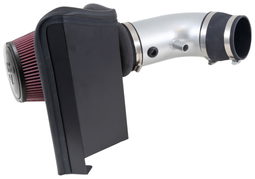 Silver Metal Intake for Grand Cherokee & Durango, view 2, K&N 77-1567KS