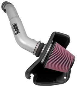 Silver Metal Intake for Durango & Grand Cherokee, view 2, K&N 77-1572KS
