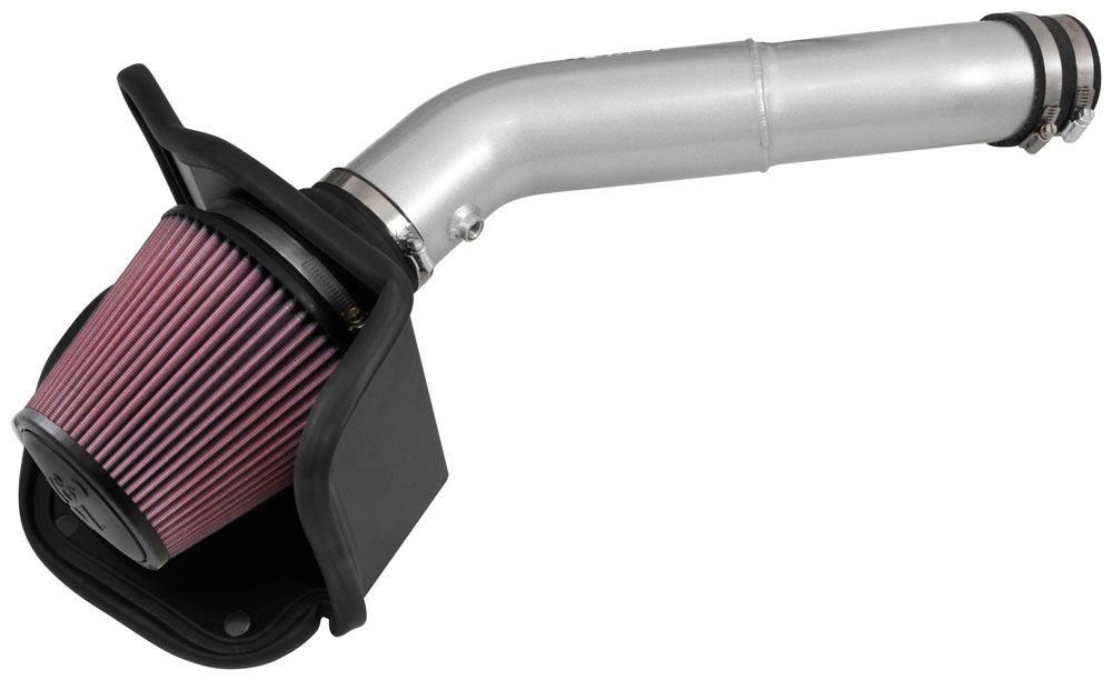 K&N Silver Metal Intake for Durango & Grand Cherokee