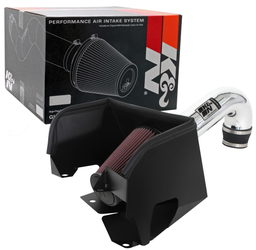 Polished Metal Intake for Ram 1500 (2019-2024), view 4, K&N 77-1578KP