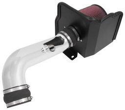 Polished Metal Intake for Silverado & Sierra HD, view 2, K&N 77-3101KP