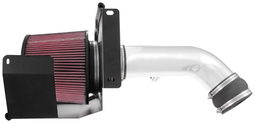 Polished Metal Intake for Silverado & Sierra HD, view 3, K&N 77-3101KP