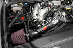 Polished Metal Intake for Silverado & Sierra HD, view 5, K&N 77-3101KP