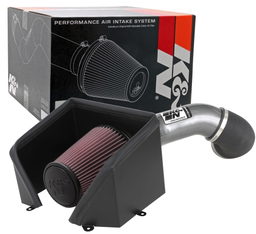 Metal Intake for Silverado & Sierra HD (2020-2026), view 3, K&N 77-3103KC