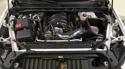 Polished Metal Intake for Silverado 1500 & Escalade shown installed, K&N 77-3110KP