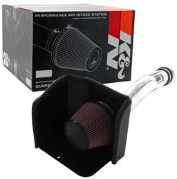 Polished Metal Intake for Toyota Tacoma (2016-2023), view 3, K&N 77-9039KP
